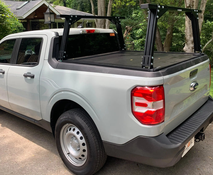 BillieBars Maverick 2022+ - Bed Rack For Retractable Covers with T-slots
