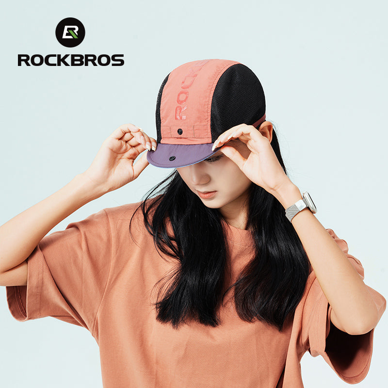 Load image into Gallery viewer, ROCKBROS Lightweight Cycling Cap, Flip-up Brim, Breathable  UV Protection
