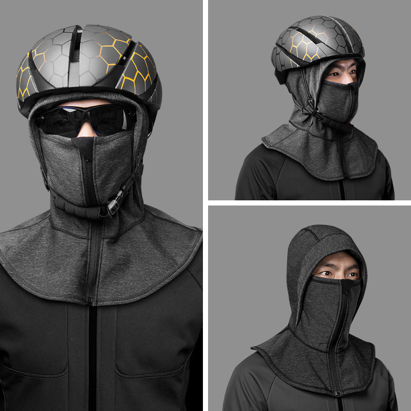 Load image into Gallery viewer, ROCKBROS Fleece-Lined Warmth Windproof Balaclava Ski Mask Reflective Logo
