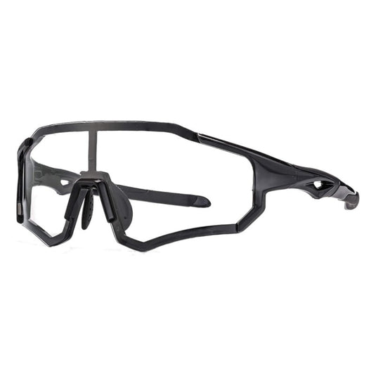 Aerodynamic Windproof Photochromic Cycling Sunglasses