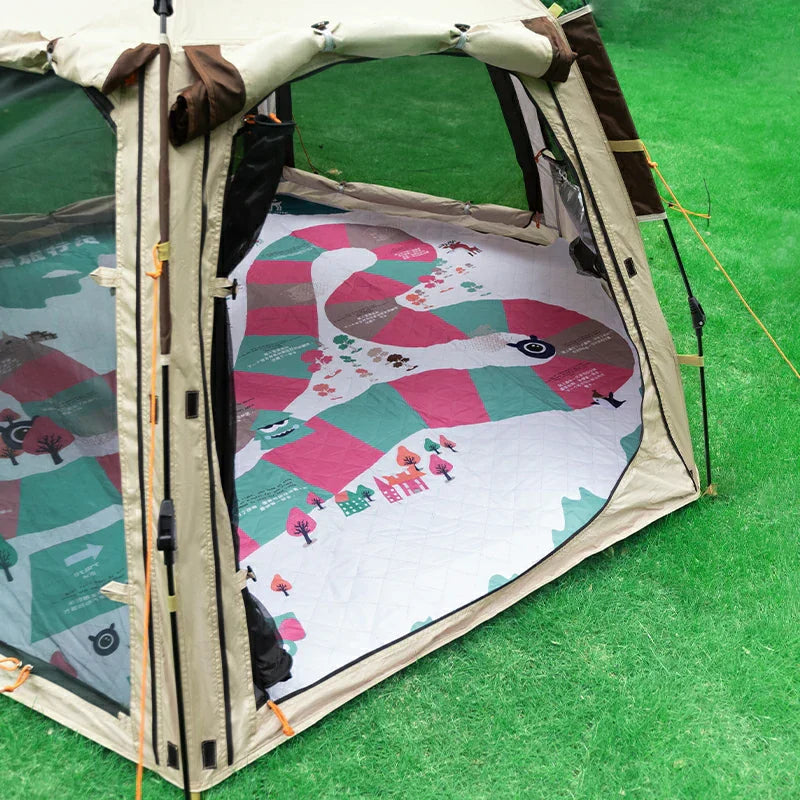 Load image into Gallery viewer, Qunature Outdoor Picnic Mat - Waterproof, Heat-Insulating, Spacious for 6-8 People
