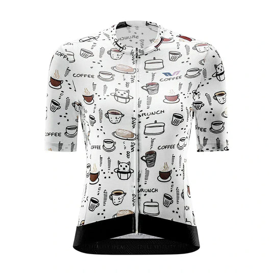 TVI ROCKBROS  Elements Print Female Cycling Top Short-Sleeved Jersey