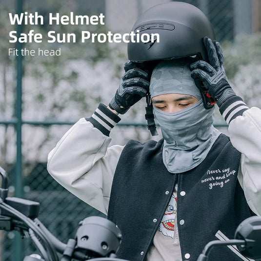 ROCKBROS Summer Ice Silk Balaclava Face Mask
