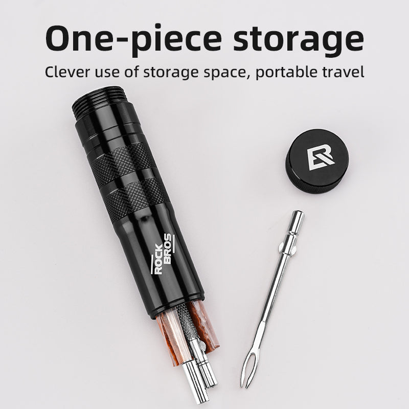 Load image into Gallery viewer, ROCKBROS Vacuum Aluminum Alloy Tire Repair Tool Compact  Portable
