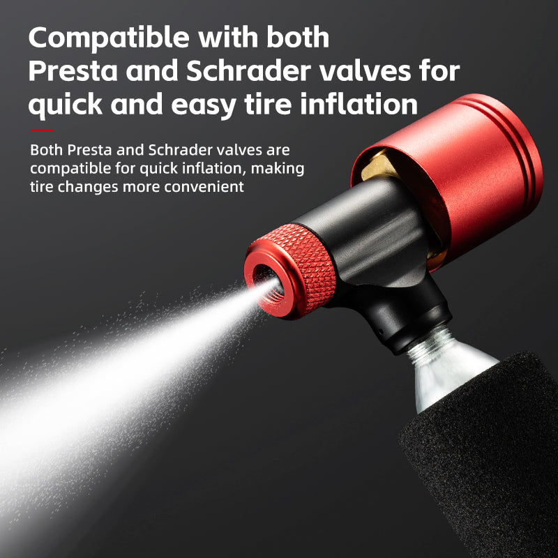 Load image into Gallery viewer, ROCKBROS CO2 Inflator for Bike Tires 160PSI
