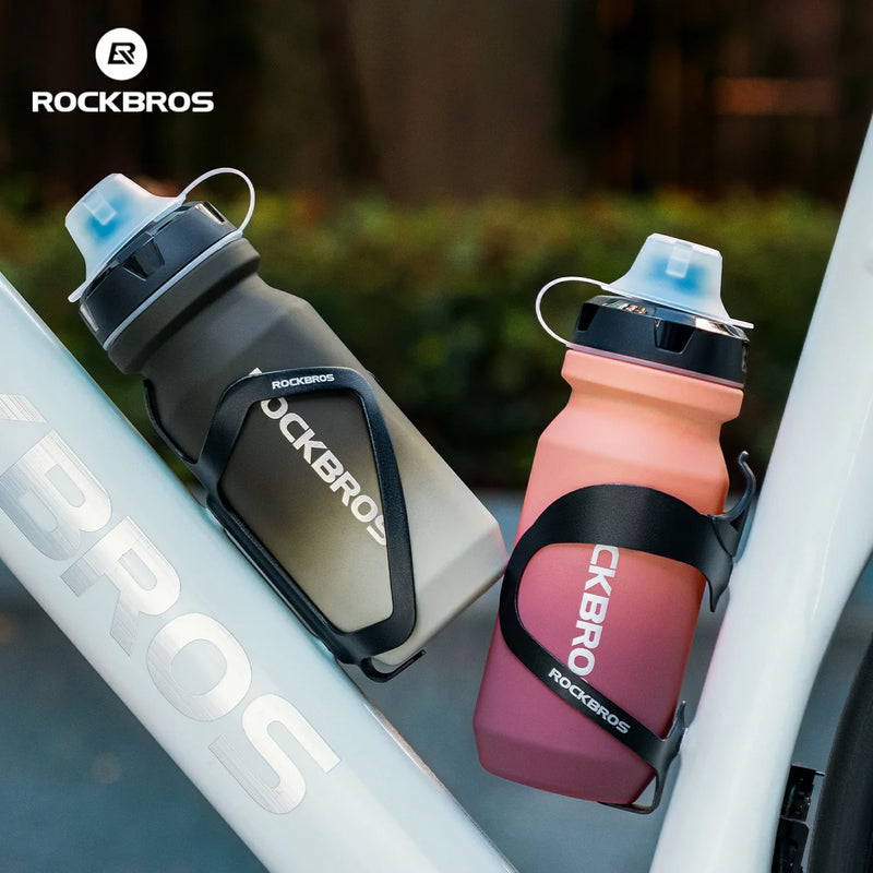 Load image into Gallery viewer, Skin-Feeling Bike Bottle with Pull-Top Lid – Lightweight Leakproof 600/750ml
