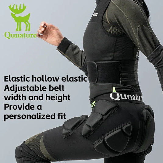 Qunature Ski Back Vest  EU Certified Protection  Breathable Comfort