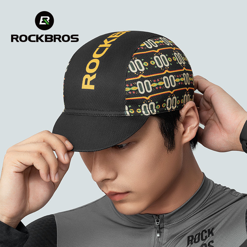 Load image into Gallery viewer, ROCKBROS Lightweight Frog Cycling Cap Breathable, UV Protection, Flip-up Brim Helmet Compatible
