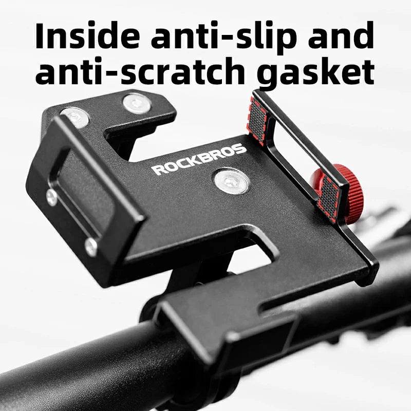 Load image into Gallery viewer, ROCKBROS S Clip Ring Bike Phone Holder for 4.7–7.09" Phones
