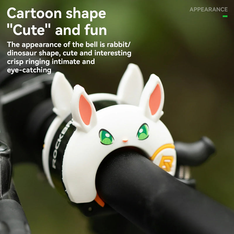 Load image into Gallery viewer, ROCKBROS Cute Cartoon Bicycle Bell Fit for 0.87-1in/22-25.4mm Bicycle Handlebars
