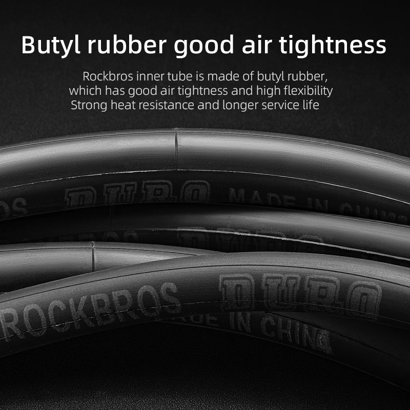 Load image into Gallery viewer, ROCKBROS 700X23/25/28/35C Road Bike Inner Tube 48mm Presta/Schrader Valve High Self Sealing Butyl Rubber
