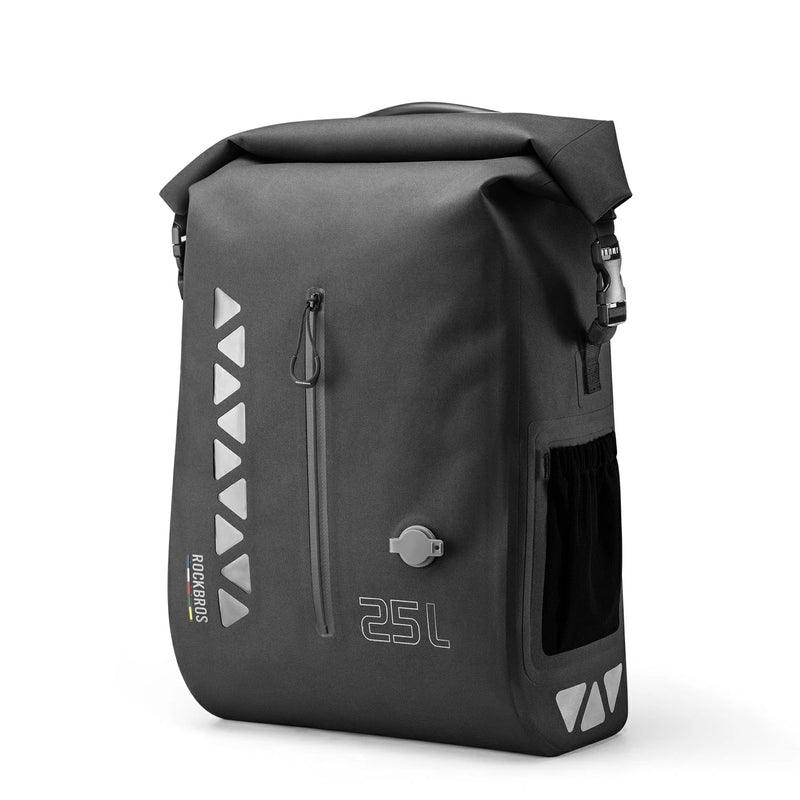 Load image into Gallery viewer, TL-153 25L Seamless 100% Waterproof Bike Panniers Rear Rack Bicycle Bag ROAD TO SKY
