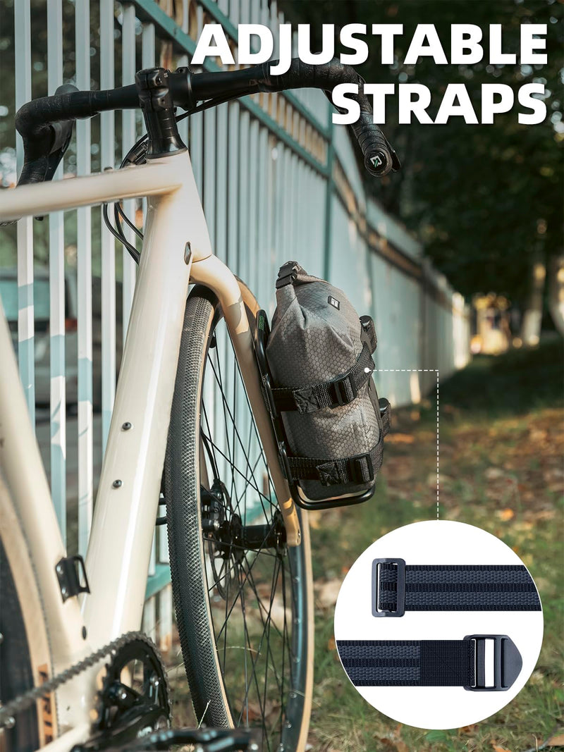 Load image into Gallery viewer, ROCKBROS Front Bike Rack Aluminum Alloy Luggage Touring Carrier Racks 6.6lbs
