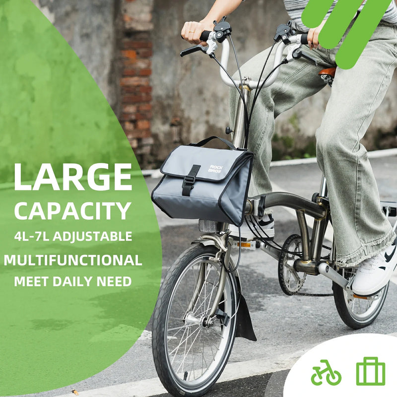 Load image into Gallery viewer, ROCKBROS Bike Bag 4L-7L for Brompton Folding Bike
