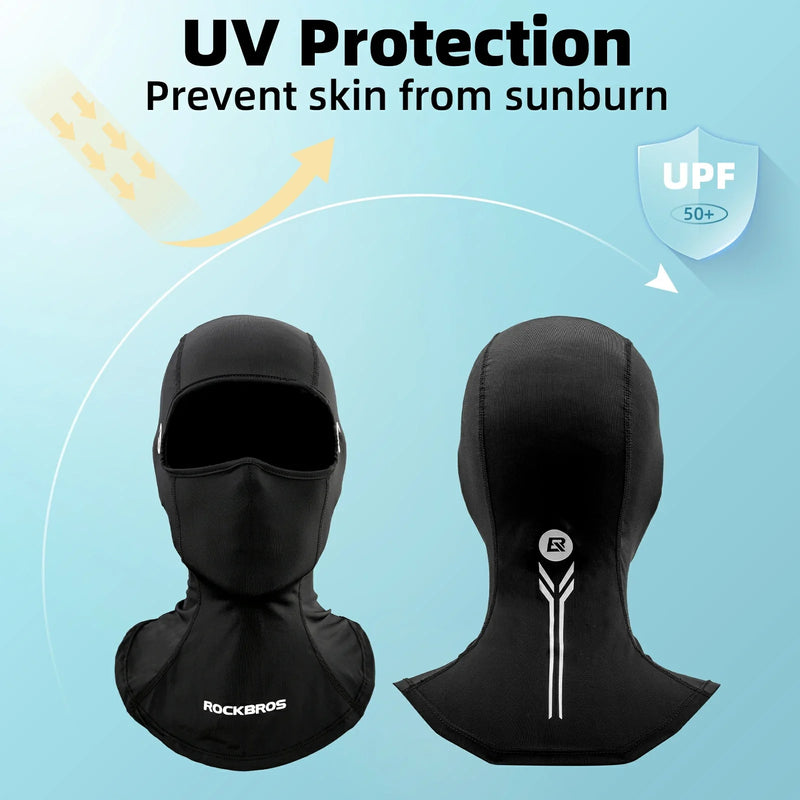 Load image into Gallery viewer, ROCKBROS Face Mask Cooling Neck Gaiter Breathable Face Covering Summer Balaclava
