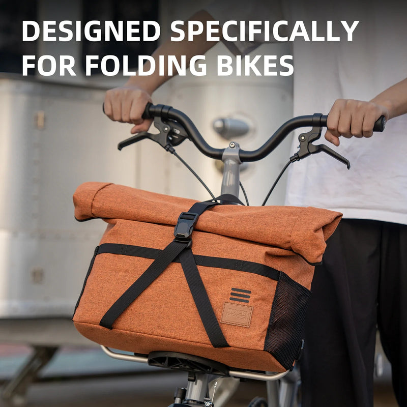 Load image into Gallery viewer, ROCKBROS Bike Handlebar Folding Bike Bag Bike Accessories Bike Storage 8L-10L
