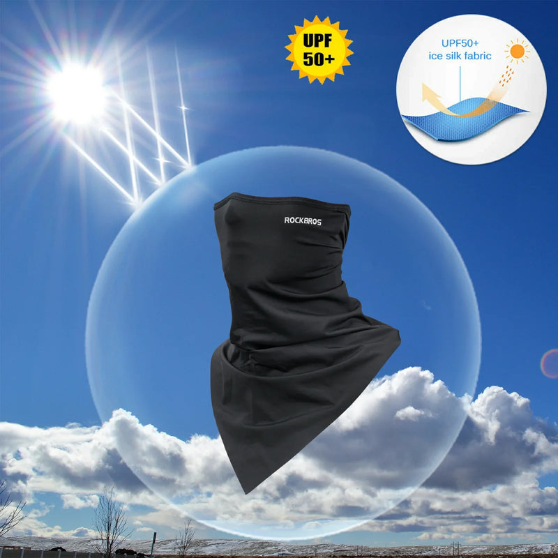 Load image into Gallery viewer, ROCKBROS Neck Gaiter-UPF 50+ Cool Face Cover UV Protection Breathable Neck Gaiters
