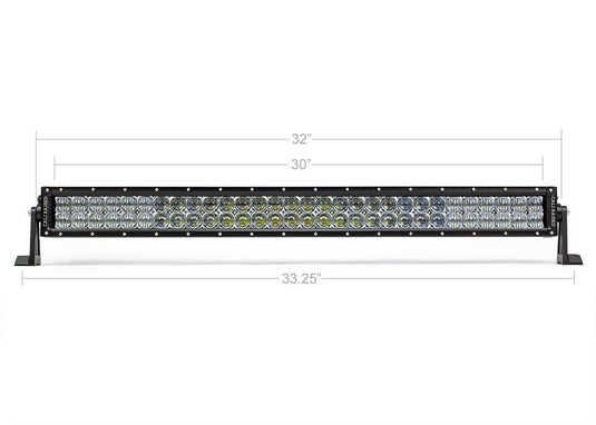32" Lower Bumper Flush LED Light Bar Brackets Kit For 2005-2015 Toyota Tacoma