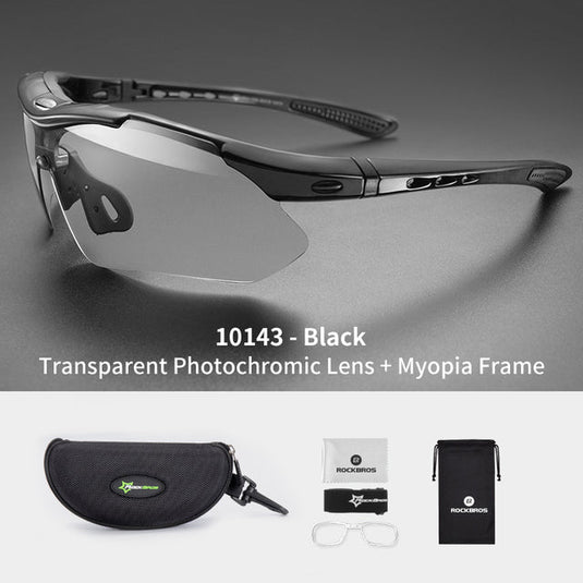 Full Frame Photochromic Bicycle Eyewear
