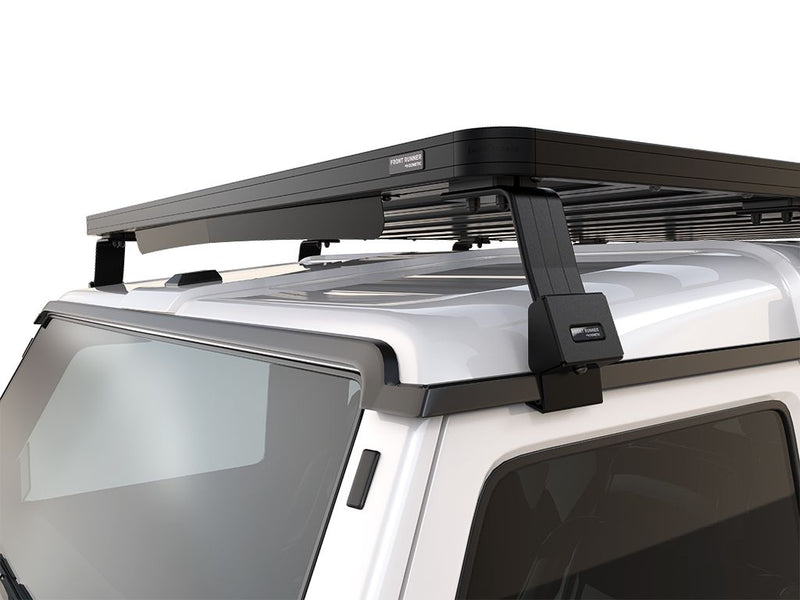 Load image into Gallery viewer, &quot;Front Runner Ineos Grenadier 2022 Slimline II Roof Rack Kit installed on SUV&quot;
