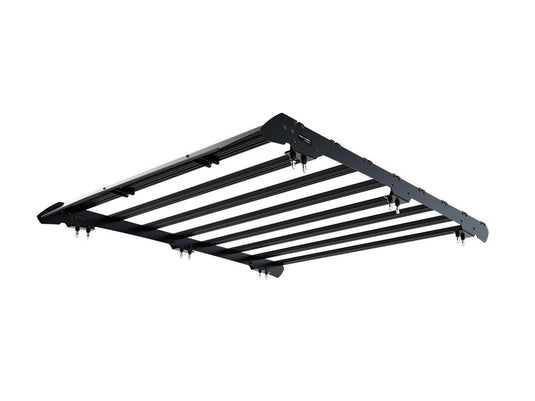 Alt text: "2022-Current Toyota Tundra Crew Cab Slimsport Roof Rack Kit by Front Runner, isolated on white background."