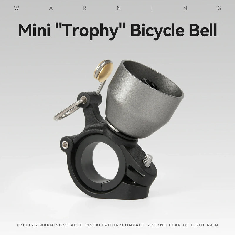 Load image into Gallery viewer, Vintage Trophy-Shaped Copper Alloy Bell
