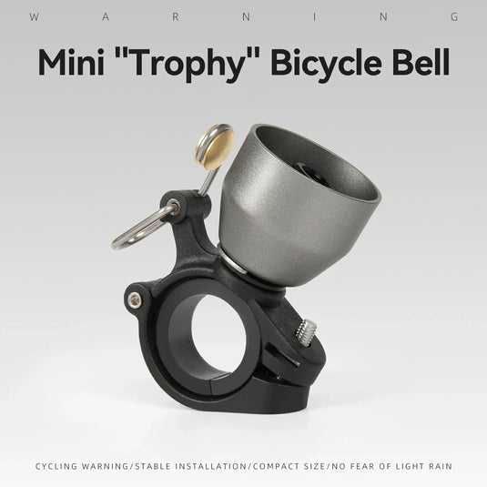 Vintage Trophy-Shaped Copper Alloy Bell