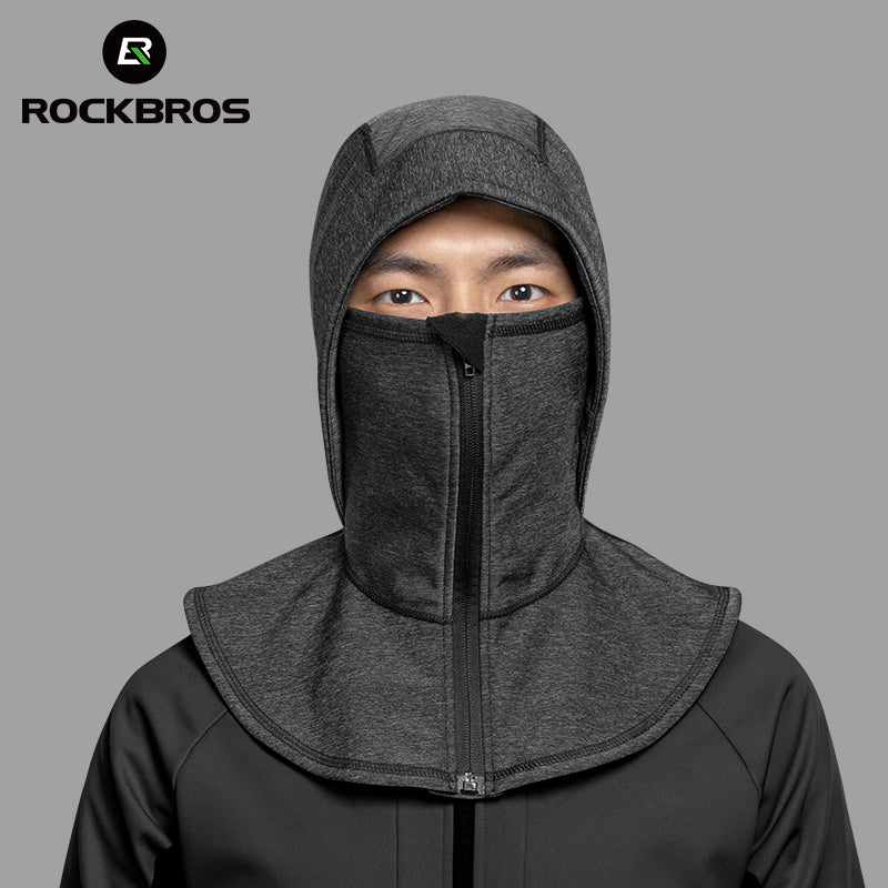 Load image into Gallery viewer, ROCKBROS Fleece-Lined Warmth Windproof Balaclava Ski Mask Reflective Logo
