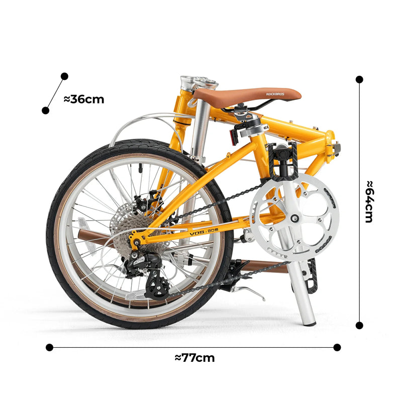 Load image into Gallery viewer, VDS 20-Inch Folding Bike
