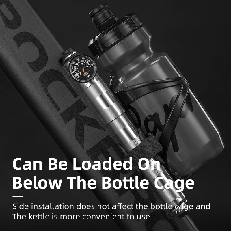 Load image into Gallery viewer, ROCKBROS Ultralight  Bike Tire Shock Mini Pump 160PSI High Pressure
