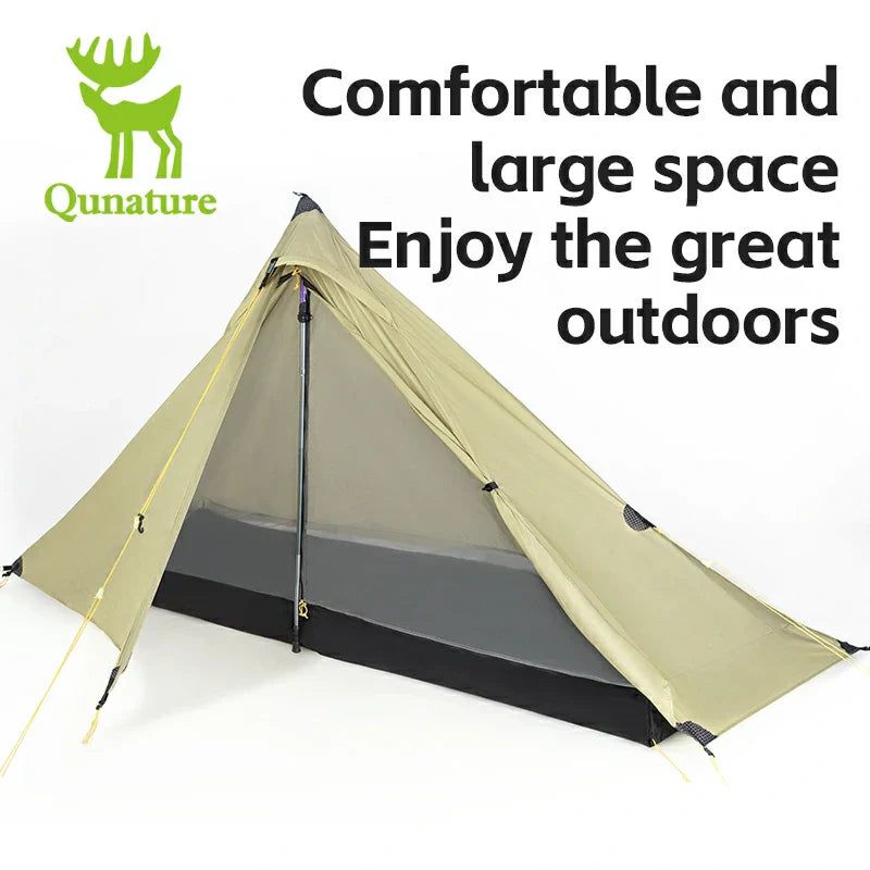 Load image into Gallery viewer, Qunature Ultralight Tent Rodless Rainproof Easy Setup for Outdoor Camping
