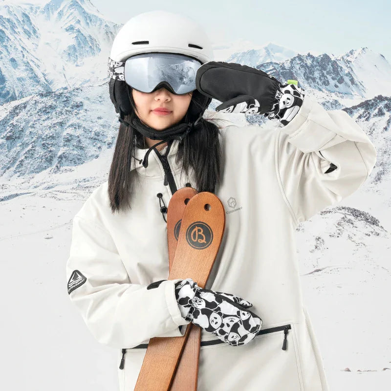 Load image into Gallery viewer, Qunature Children's Warm Ski Gloves Windproof Waterproof Insulated
