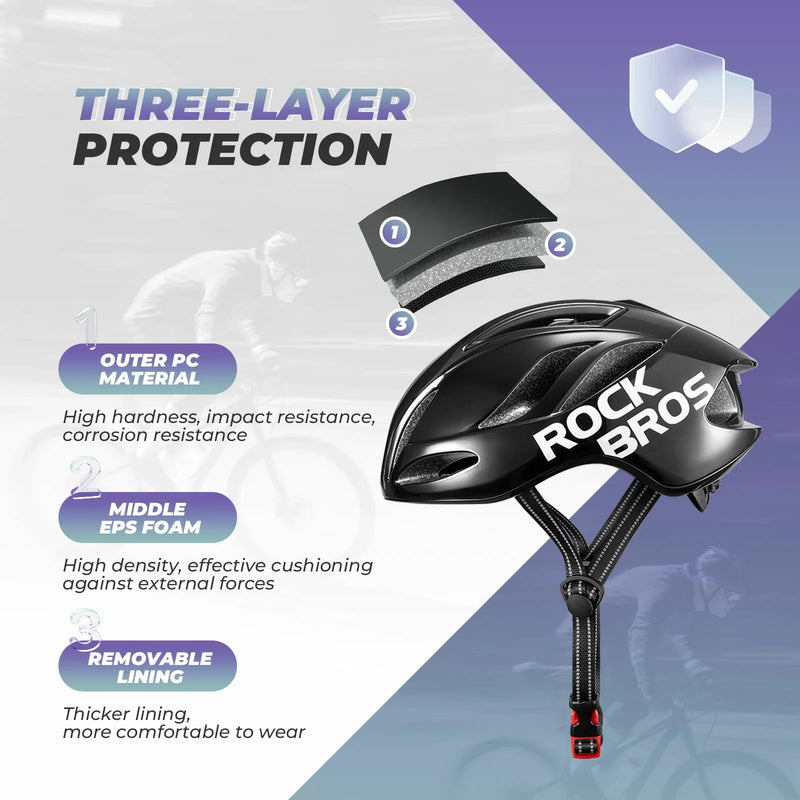 Load image into Gallery viewer, ROCKBROS Ultra-Light Bike Helmet Maximum Protection Ultimate Comfort
