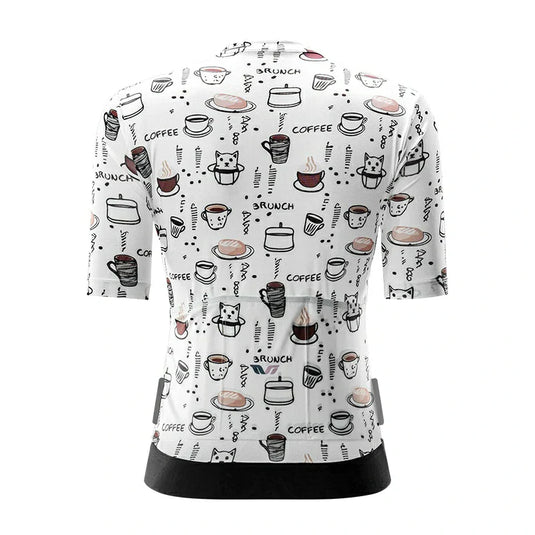 TVI ROCKBROS  Elements Print Female Cycling Top Short-Sleeved Jersey