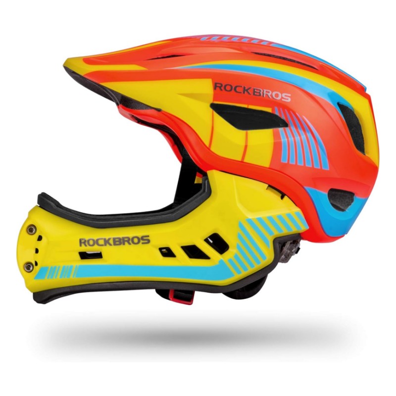 Load image into Gallery viewer, ROCKBROS Kids Full Face Helmet Detachable for Youth Child Boys Girls Ages 3-16
