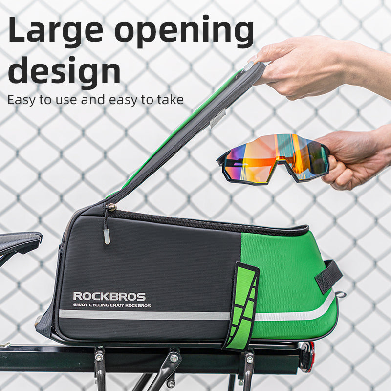 Load image into Gallery viewer, ROCKBROS Large Capacity Bike Carrier Bag - Waterproof, Multi-functional, 4L
