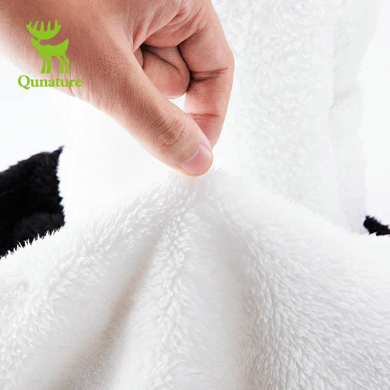 Load image into Gallery viewer, Qunature Panda Head Cover | Adorable Parent-Child Winter Wear
