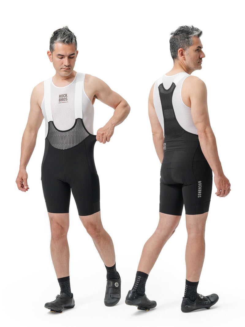 Load image into Gallery viewer, Road to Sky - Elastic Interface® Chamois Men’s  Bib Shorts
