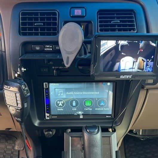 3rd Gen 4Runner Phone Dash Mount | Modular Accessory Mount (MAM) | (1996-2002)