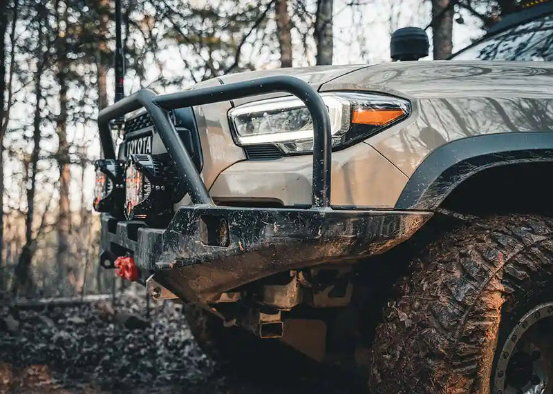 Load image into Gallery viewer, Hi-Lite Overland Toyota Tacoma Front Bumper 3rd Gen (2016-2023) [Bull Bar]
