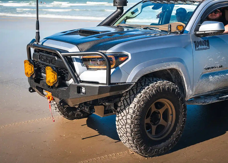 Load image into Gallery viewer, Hi-Lite Overland Toyota Tacoma Front Bumper 3rd Gen (2016-2023) [Bull Bar]
