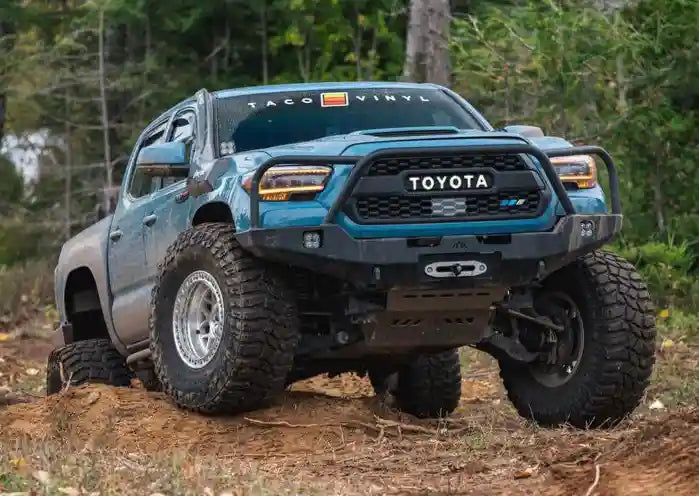 Load image into Gallery viewer, Hi-Lite Overland Toyota Tacoma Front Bumper 3rd Gen (2016-2023) [Bull Bar]
