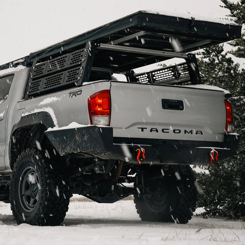 Load image into Gallery viewer, Cali Raised LED Overland Bed Rack For 2005-2023 Toyota Tacoma
