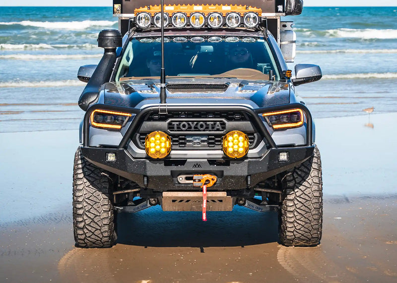 Load image into Gallery viewer, Hi-Lite Overland Toyota Tacoma Front Bumper 3rd Gen (2016-2023) [Bull Bar]
