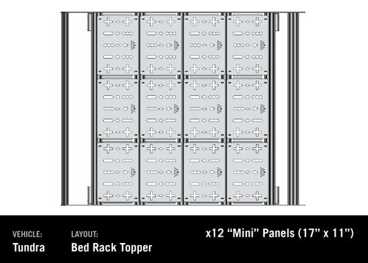 Toyota Tundra Bed Rack - DRIFTR Topper (Add-on)