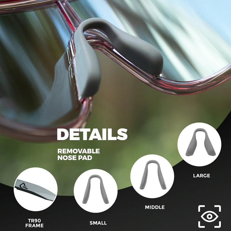 Load image into Gallery viewer, Polarized Photochromic Cycling Sunglasses

