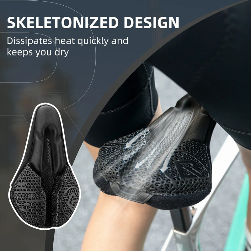 Load image into Gallery viewer, ROCKBROS 3D Printing Cushion Bike Seat Cover
