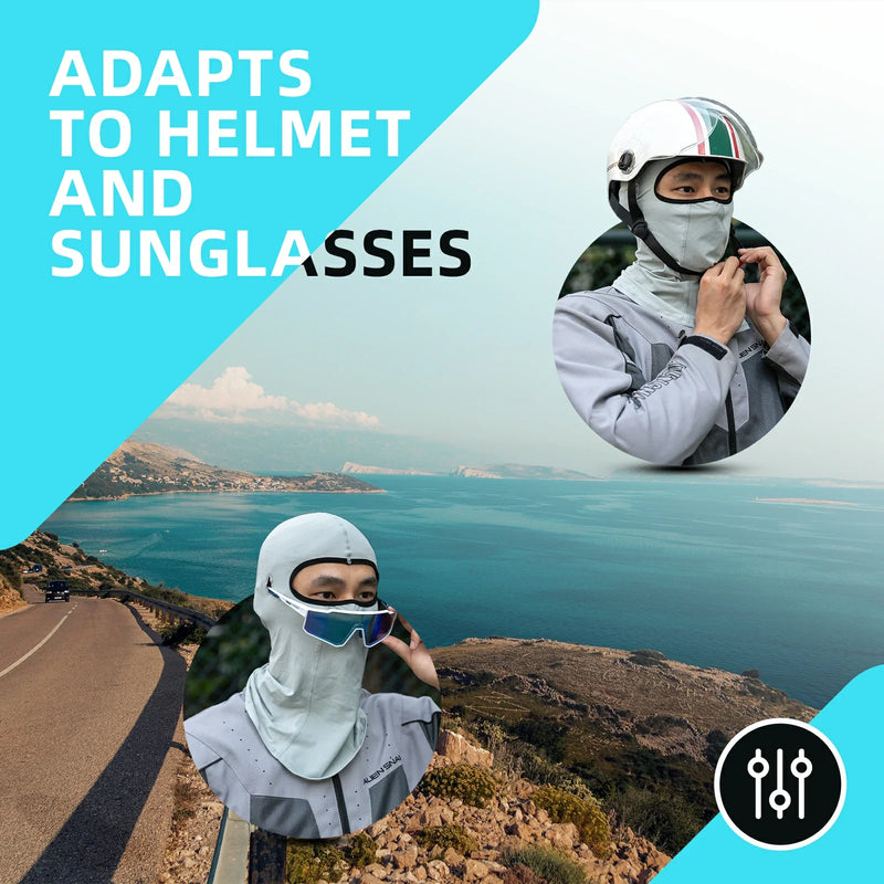 Load image into Gallery viewer, ROCKBROS Summer Balaclava Face Mask Cooling Neck Gaiter Breathable Face Covering

