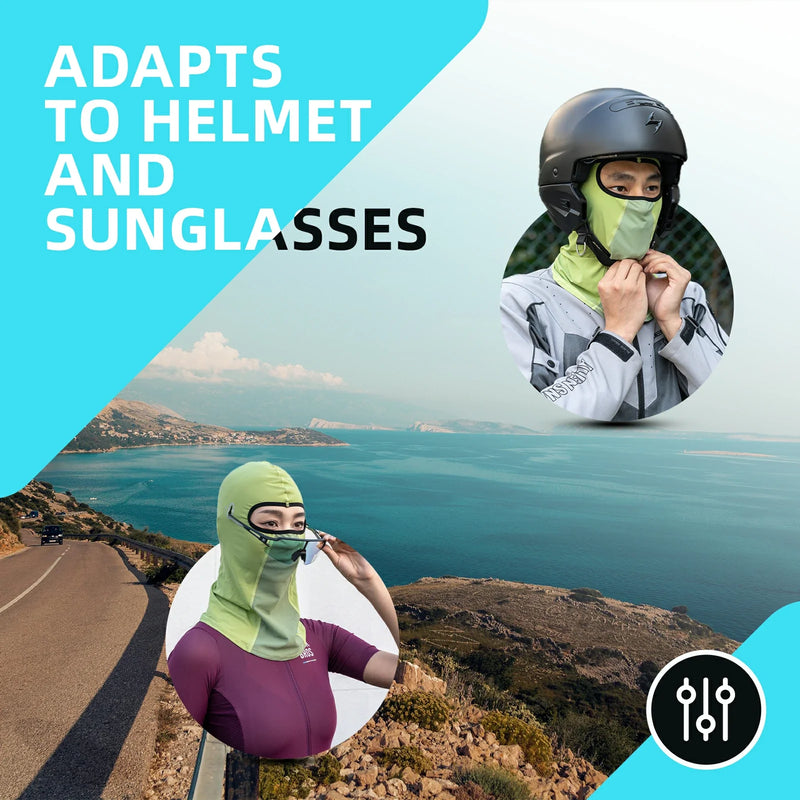 Load image into Gallery viewer, ROCKBROS Summer Balaclava Face Mask Cooling Neck Gaiter Breathable Face Covering
