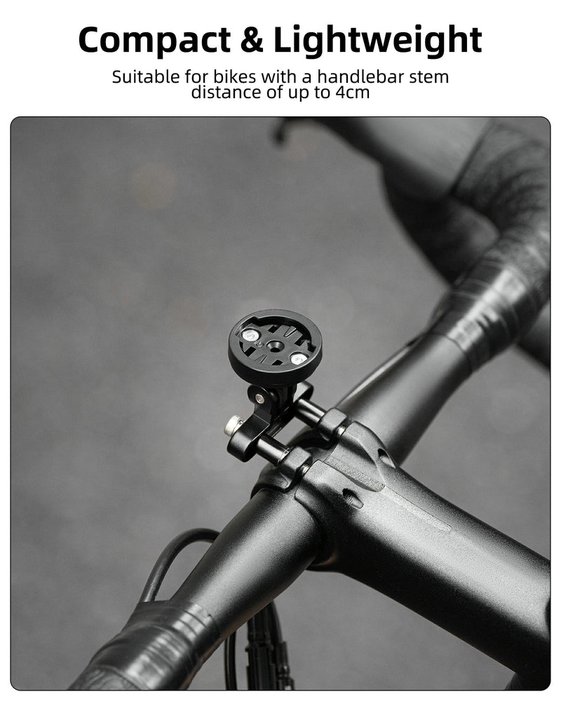 Load image into Gallery viewer, ROCKBROS Bike Computer Mount Out-Front Aluminum Integrated Bicycle Cycling Computer Mount
